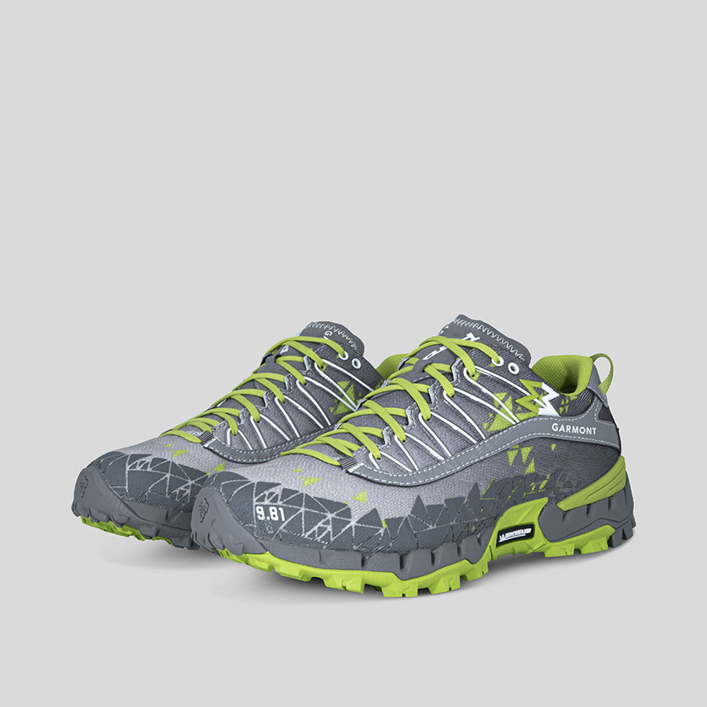 Men's Garmont 9.81 Bolt Hiking Shoes Grey/Green | Australia-24176